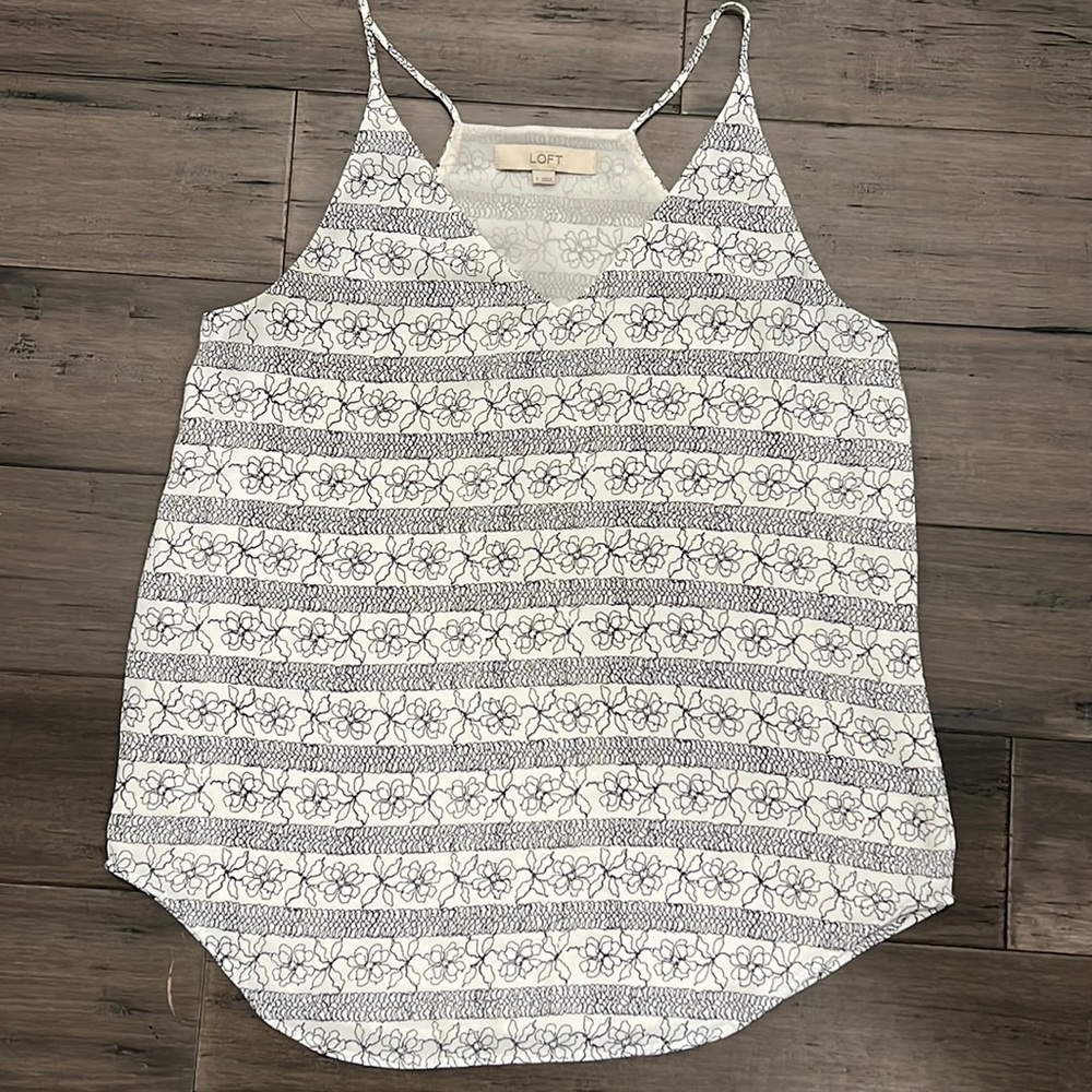 Loft Floral Tank